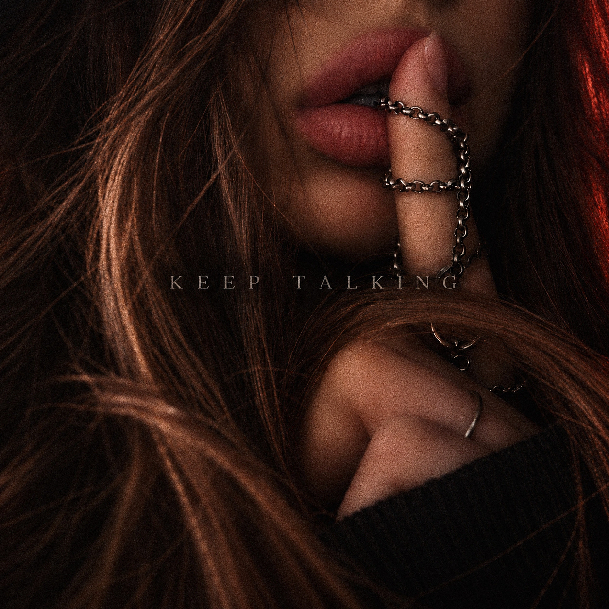 Official KEEP TALKING cover artwork
